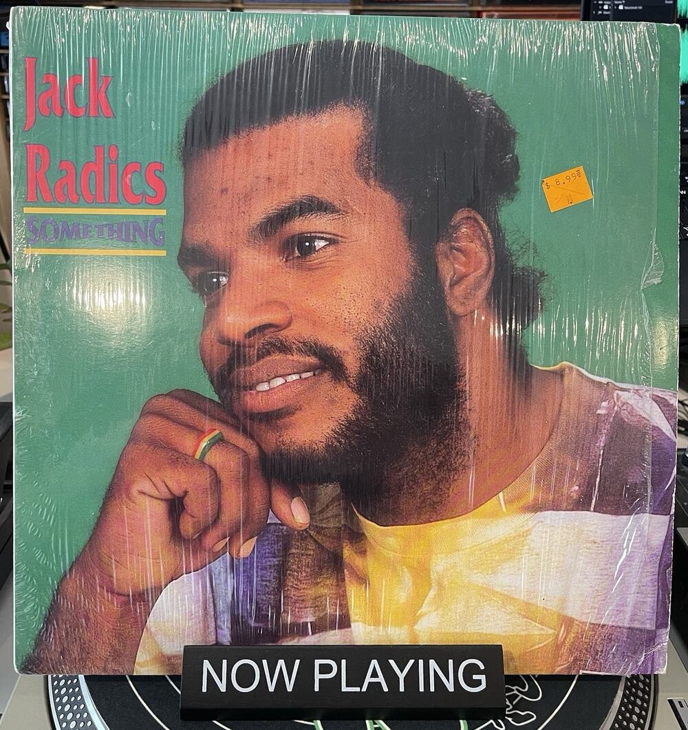 Jack Radics Something 1992 Vinyl VP Records VPRL 1259 Rare Out of Print Reggae